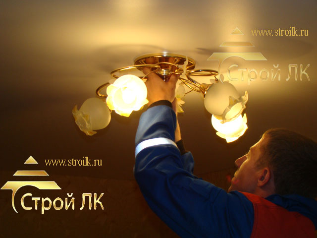 Установка натяжных потолков цены от СтройЛК