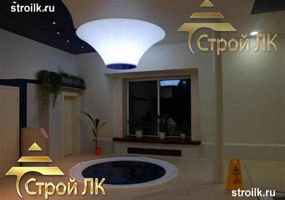 Натяжной потолок с подсветкой