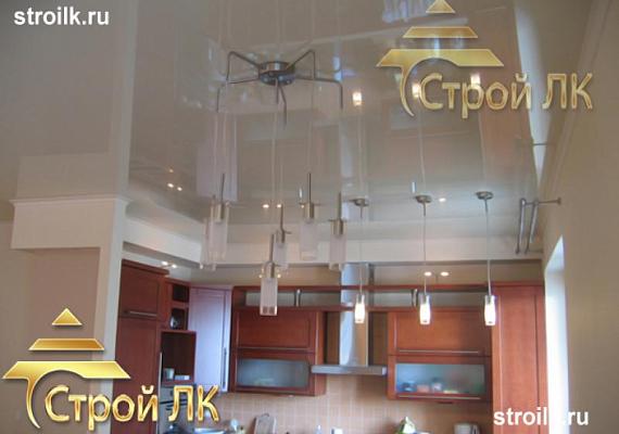 Глянцевые натяжные потолки