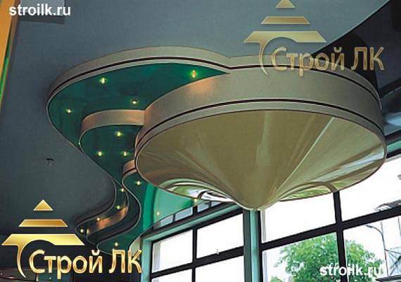 Многоуровневые натяжные потолки