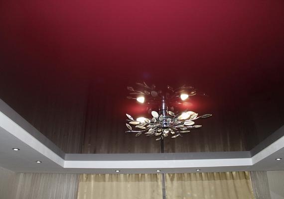 Темная глянцевая фактура "Бордо" L25